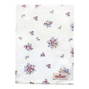 GreenGate Theedoek / Tea towel Nicoline White 50x70cm