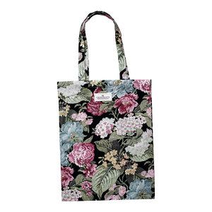 GreenGate Shopper / Bag cotton Adele Black 35x45cm